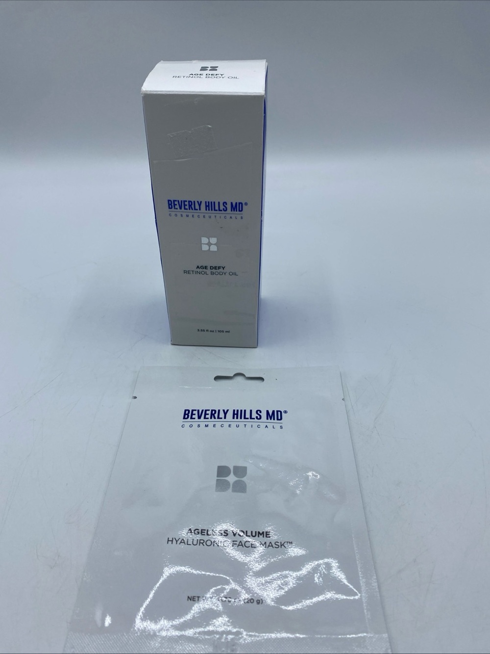 Beverly Hills MD Age Defy Retinol Body Oil (3.55 fl oz) Face Mask Hyaluronic